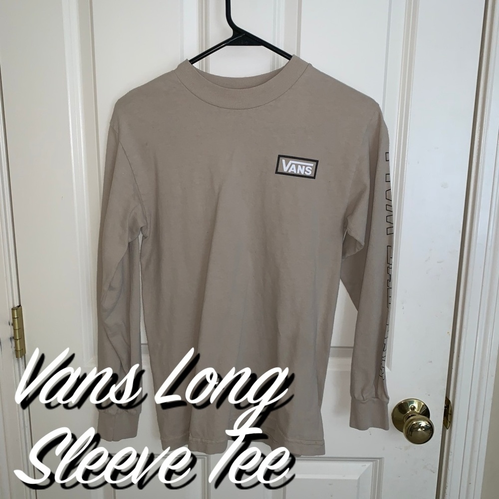 Vans "Off The Wall" Long Sleeve Tee Size S